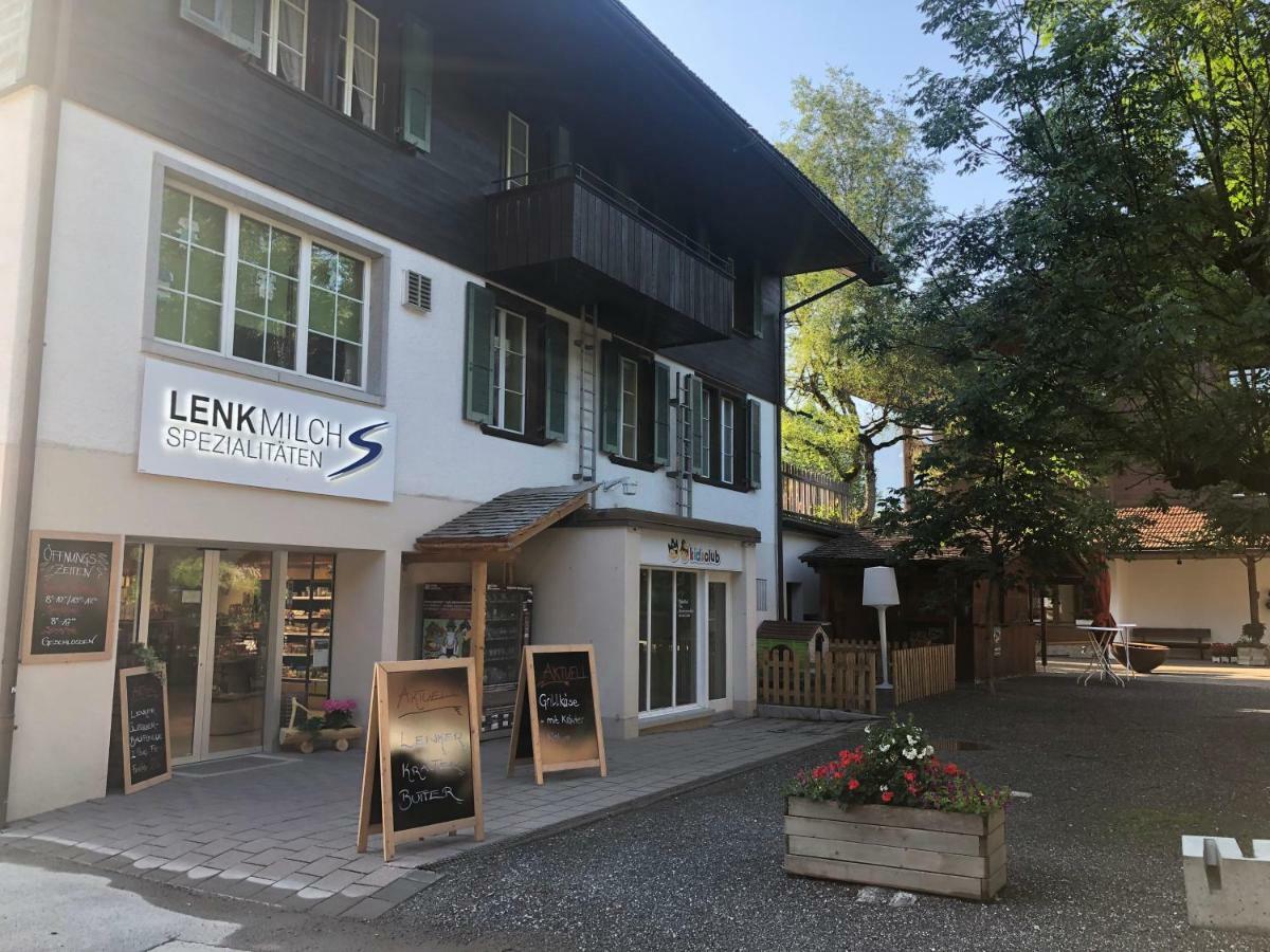 Hotel Krone Budget Lenk Εξωτερικό φωτογραφία